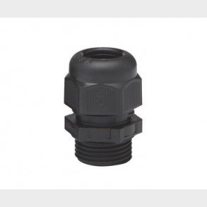 Kabelforskruning M20, sort