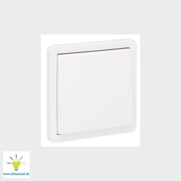 Korrespondanceafbryder, 2-polet, IP55, hvid