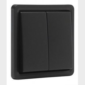 Kroneafbryder, 10A, IP55, sort