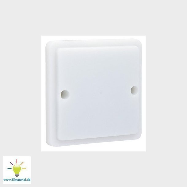 Signallampe med hvid LED, IP55, 250 Vac