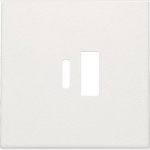 Afdkning USB-A+C oplader, hvid