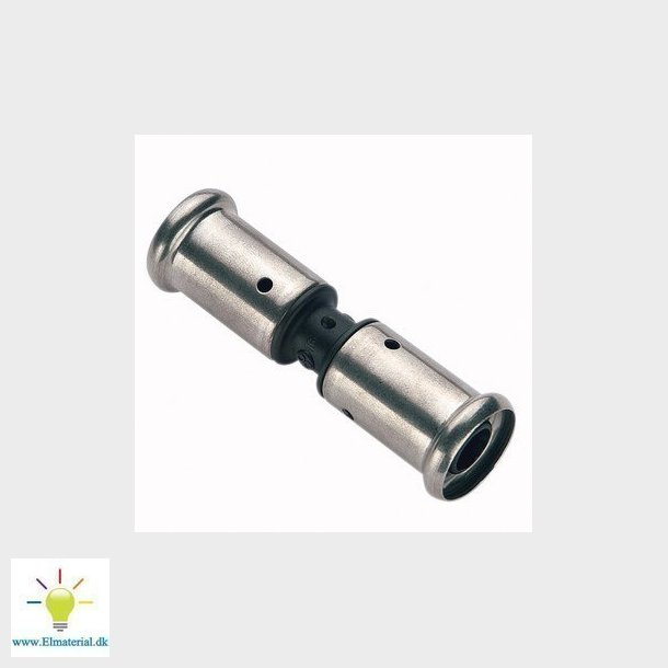 Henco pres muffe PVDF 50 x 50 mm