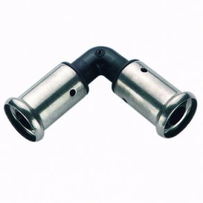 Henco pres vinkel 90° PVDF 40 x 40 mm