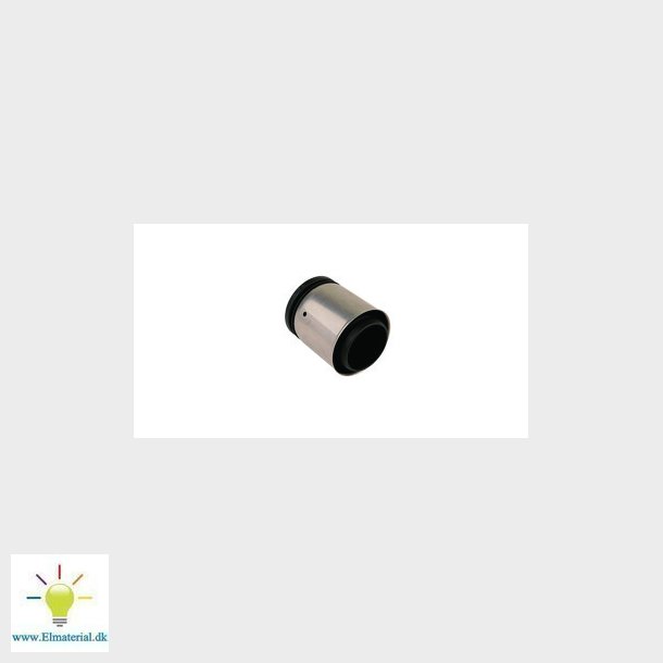 Henco SUPER SIZE pres overgang PVDF sort 75 x 75 mm