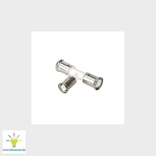 Henco pres tee PVDF reduceret 32 x 20 x 32 mm