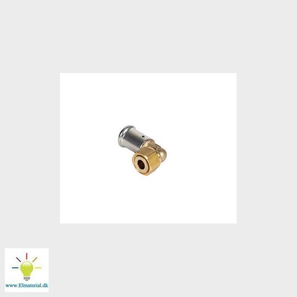 Henco pres vinkel 90&deg; PVDF pres/omlber 26 mm x 34"