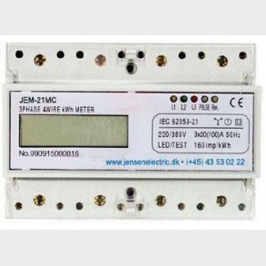 Bi-mler kWh, 3F+0, type JEM-21MC