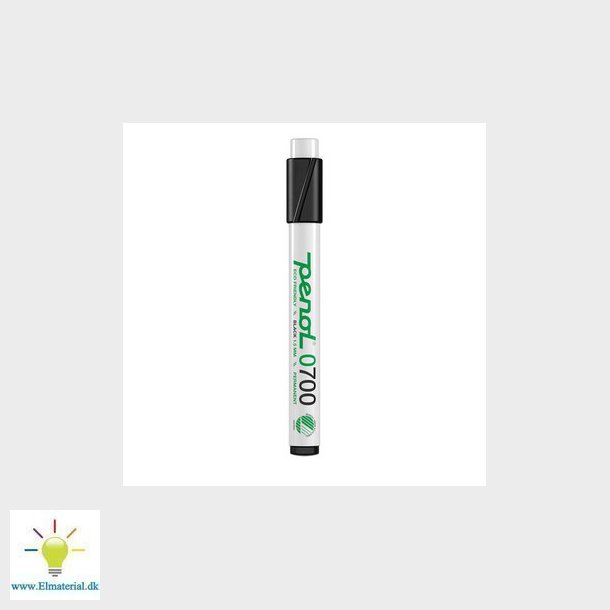 Marker Penol 0700 1,5mm sort permanent