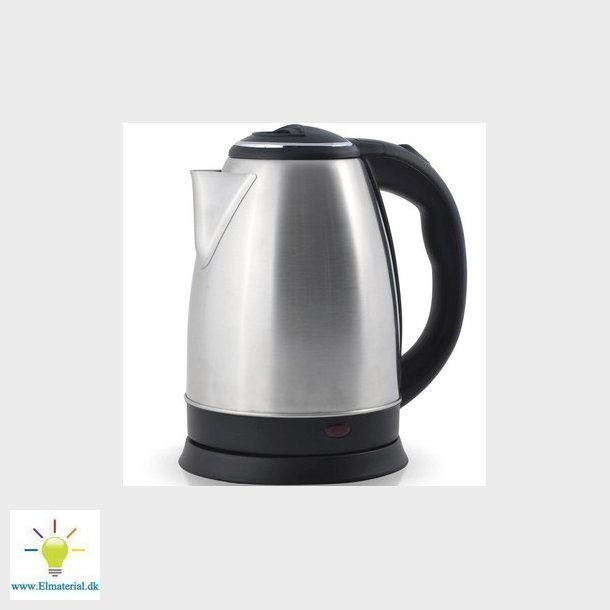 Elkedel 1,8l DAY 1500W rustfri stl/sort plast