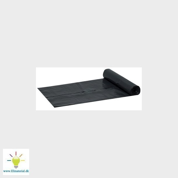 Containersk plastik sort 920x1445mm 140L