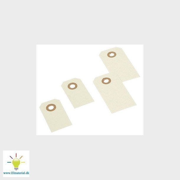 Manillamrker 50x100mm 1000stk/pak