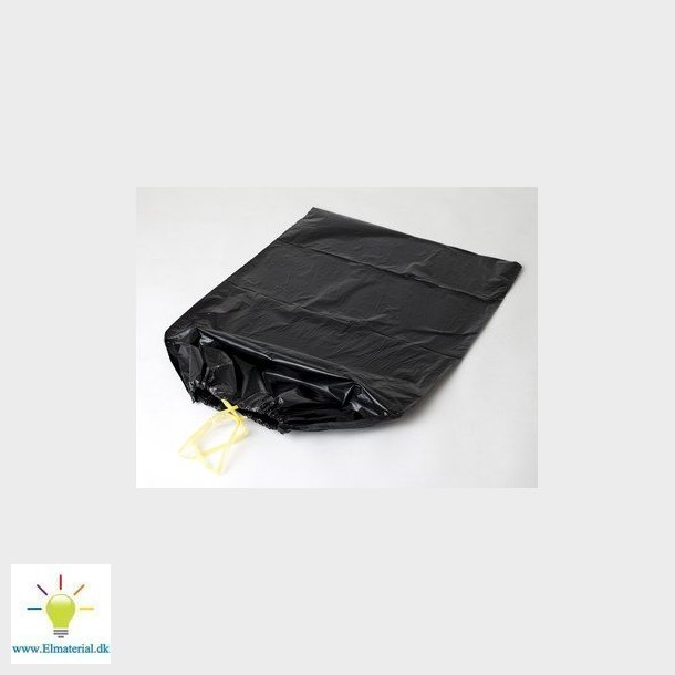 Affaldsskke m/snoretrk, sort 53 my