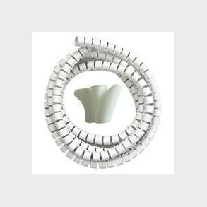 Kabelsamler 1,5m 20mm med vrktj hvid