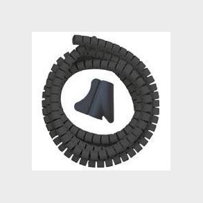 Kabelsamler 1,5m 20mm med vrktj sort