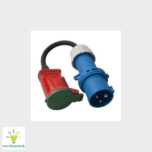 Adapterkabel CEE/DK 0,33m