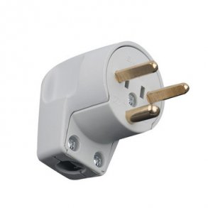 EDB-Socket V5 vinkel rund med jordgr