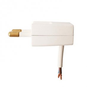 Hylsa V1 vinkel platt utan slipad vit, 9-095-1