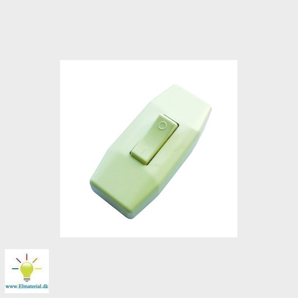 Gennemgangsafbryder G2 hvid