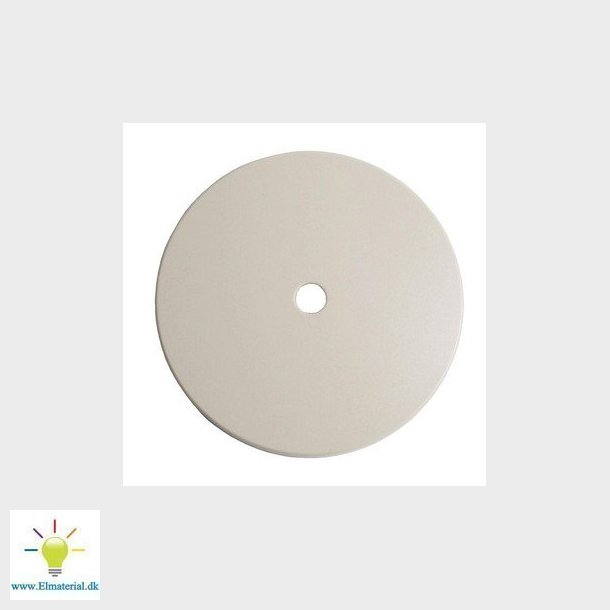 Dksel for lampeudtag 80mm hvid