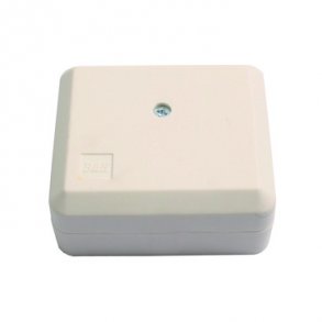 Samle- og forgreningsdse m/muf. hvid