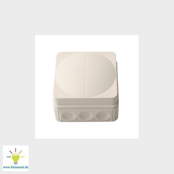 Forgreningsdse IP66 gr 2-pak