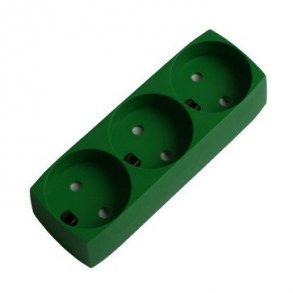 Sockel 3R m/jordförstärkt grön