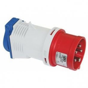 CEE kompakt gren, 400V / 16A in / DK ut