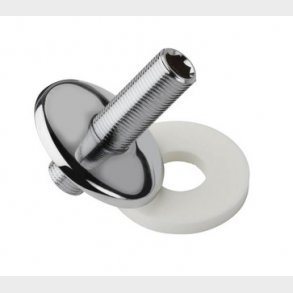 Tilgangsstykke 80 mm LL 1/2X1/2 med roset 70