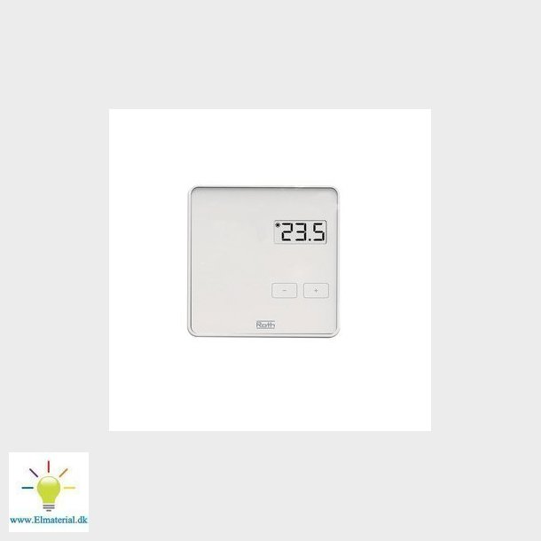 Roth Project rumtermostat med display hvid