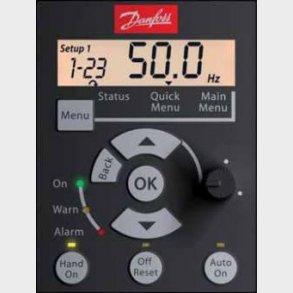 Betjeningspanel med potentiometer (LCP12)