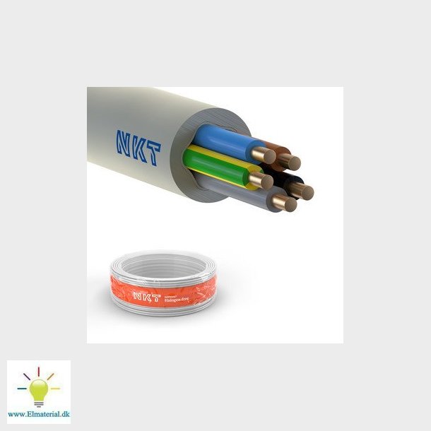 Installationskabel 5G2,5 NOIKLX90 lysegr R50