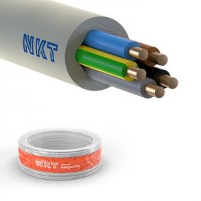 Installationskabel 5G1,5 NOIKLX90 lysegr R100, 172547003C0100