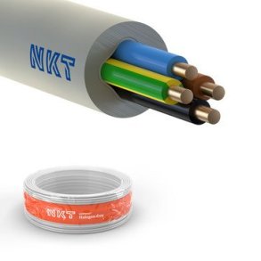 Installationskabel 4G1,5 NOIKLX90 lysegr R100