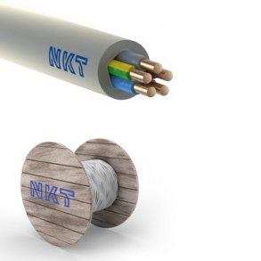 Installationskabel 5G4 NOIKLX90 lysegr T500