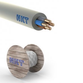 Installationskabel 4X4 NOIKLX90 lysegr T500