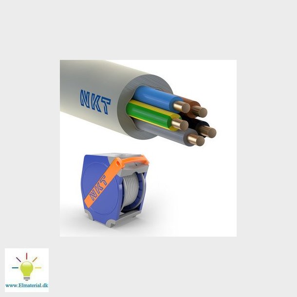 Installationskabel 5G1,5 NOIKLX90 lysegr Qaddy 450m