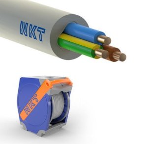 Installationskabel 3G2,5 NOIKLX90 lysegr Qaddy 500m