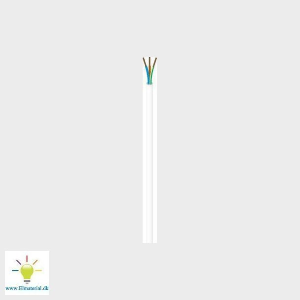 Plastkappeledning PKAJ 4G1,5 hvid Rg50