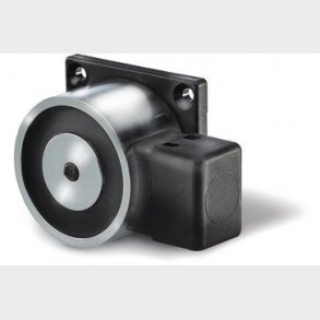 Dörrmagnet Väggmonterad 24VDC 66mA, 400N, 1,6W - inkl. hllarplatta