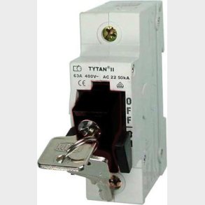 Blokeringsskuffe 61-901 med ngle sort