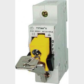 Blokeringsskuffe 61-904 med ngle gul