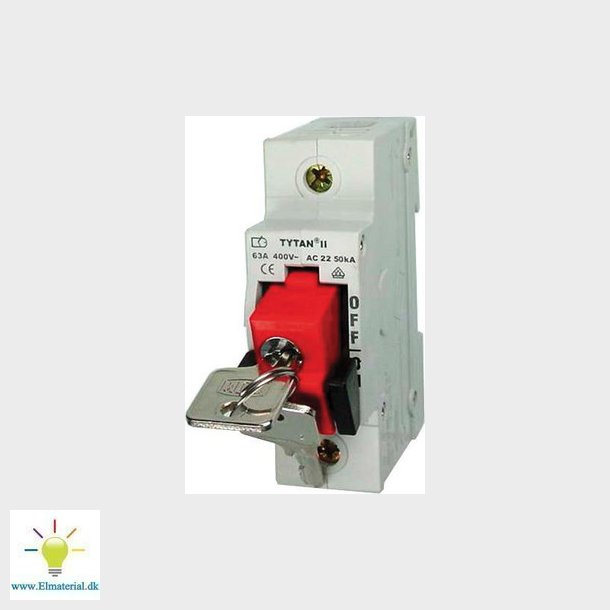 Blokeringsskuffe 61-905 med ngle rd