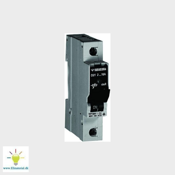 Gruppeafbryder 1-pol 2-16 A