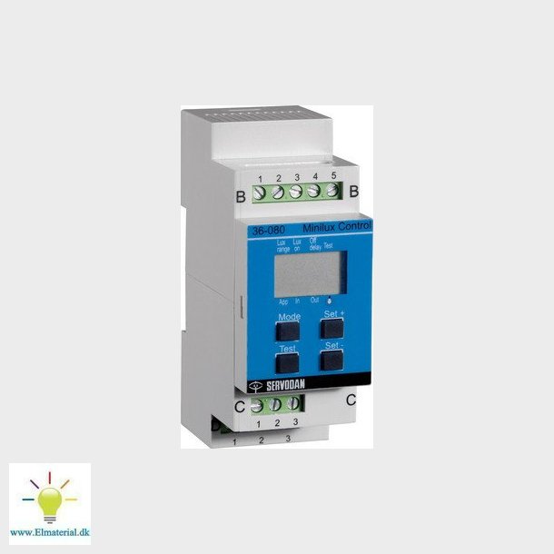 Minilux control 3-30K lux 24VDC
