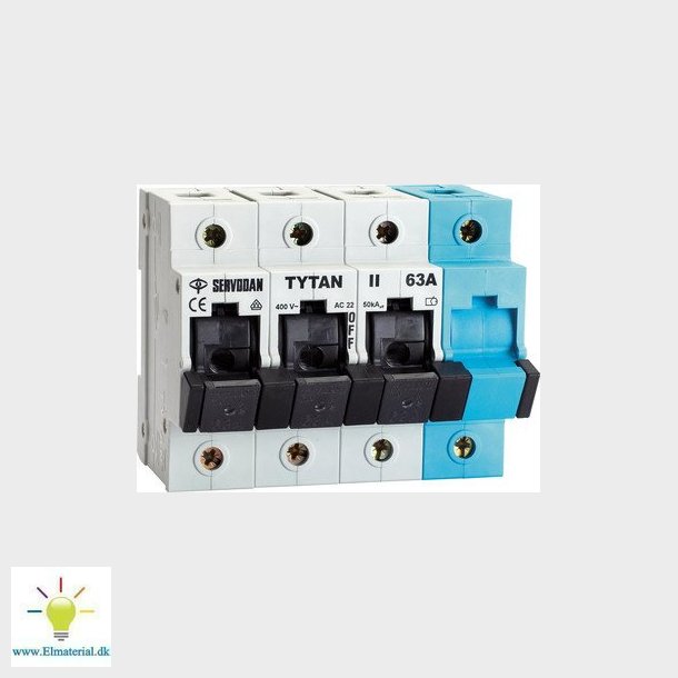 TYTAN GRUPPEAFBRYDER 3 pol+N, bulk indeholdende 27 stk.