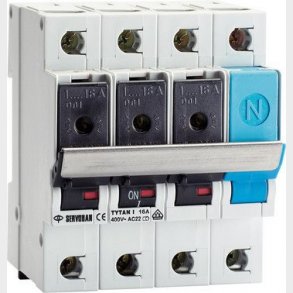 TYTAN GRUPPEAFBRYDER 3pol+N, bulk 45 stk.