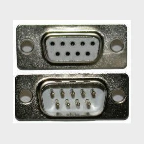 Stik sub-d han DE09P-2 lodde