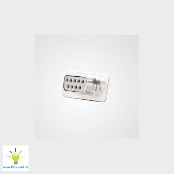 Stik sub-d hun DE09S-2 lodde