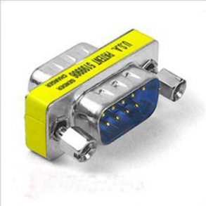 RS232 knsskifte Adapter D-sub 9P han/han