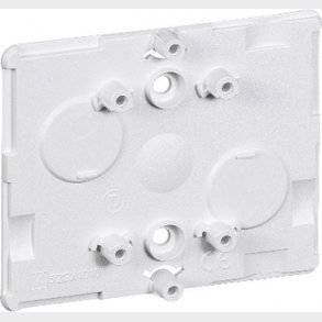 CLIC'LINE monteringslda enkel bottenplatta, vit